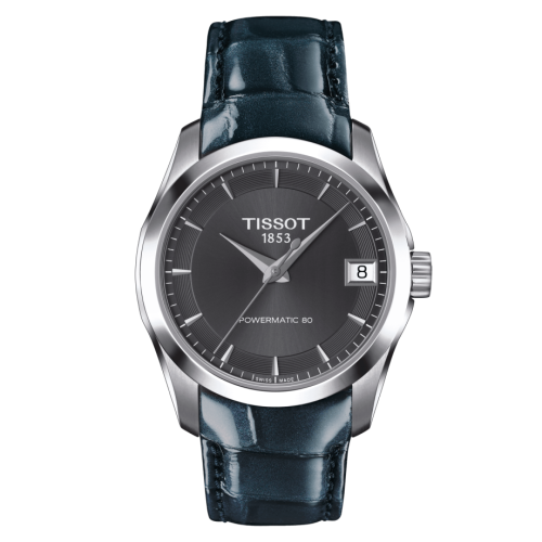 Tissot Couturier Powermatic 80 32 Stainless Steel / Grey / Strap